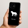 כיסוי בעיצוב אישי עם השם שלך לדגם - OnePlus 15R בעיצוב כלב