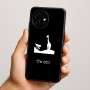 כיסוי בעיצוב אישי עם השם שלך לדגם - OnePlus 15R בעיצוב ג'ירפה באפריקה