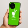 כיסוי בעיצוב אישי עם השם שלך לדגם - OnePlus 15R בעיצוב צבי