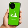 כיסוי בעיצוב אישי עם השם שלך לדגם - OnePlus 15R בעיצוב ג'ירפה באפריקה
