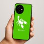 כיסוי בעיצוב אישי עם השם שלך לדגם - OnePlus 15R בעיצוב עקרב