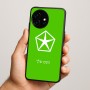 כיסוי בעיצוב אישי עם השם שלך לדגם - OnePlus 15R בעיצוב קרייזלר