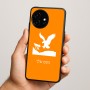 כיסוי בעיצוב אישי עם השם שלך לדגם - OnePlus 15R בעיצוב נשר אמריקאי