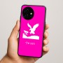 כיסוי בעיצוב אישי עם השם שלך לדגם - OnePlus 15R בעיצוב נשר אמריקאי
