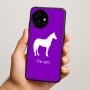 כיסוי בעיצוב אישי עם השם שלך לדגם - OnePlus 15R בעיצוב סוס