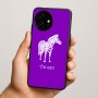 כיסוי בעיצוב אישי עם השם שלך לדגם - OnePlus 15R בעיצוב זברה