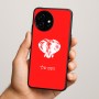 כיסוי בעיצוב אישי עם השם שלך לדגם - OnePlus 15R בעיצוב ראש פיל
