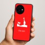 כיסוי בעיצוב אישי עם השם שלך לדגם - OnePlus 15R בעיצוב ג'ירפה באפריקה