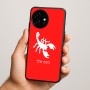 כיסוי בעיצוב אישי עם השם שלך לדגם - OnePlus 15R בעיצוב עקרב
