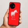 כיסוי בעיצוב אישי עם השם שלך לדגם - OnePlus 15R בעיצוב זברה