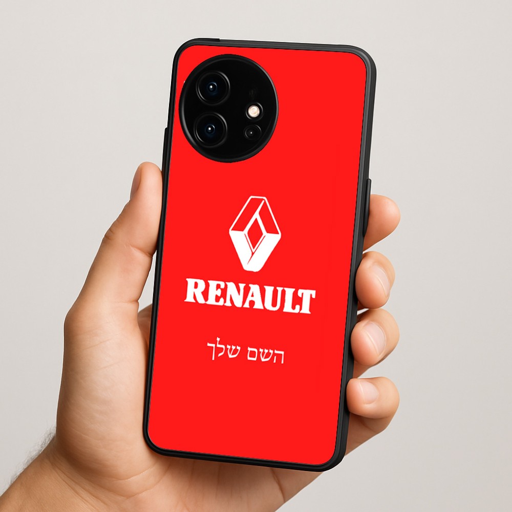 כיסוי בעיצוב אישי עם השם שלך לדגם - OnePlus 15R בעיצוב רנו