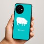 כיסוי בעיצוב אישי עם השם שלך לדגם - OnePlus 15R בעיצוב חזיר