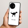כיסוי בעיצוב אישי עם השם שלך לדגם - OnePlus 15R בעיצוב דינוזאור