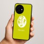 כיסוי בעיצוב אישי עם השם שלך לדגם - OnePlus 15R בעיצוב פני אריה