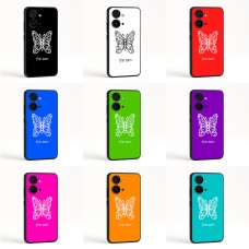 כיסוי בעיצוב אישי עם השם שלך לדגם - OnePlus Nord CE3 בעיצוב פרפר