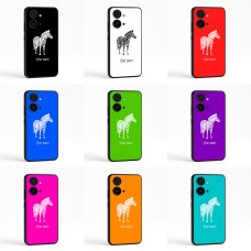 כיסוי בעיצוב אישי עם השם שלך לדגם - OnePlus Nord CE3 בעיצוב זברה