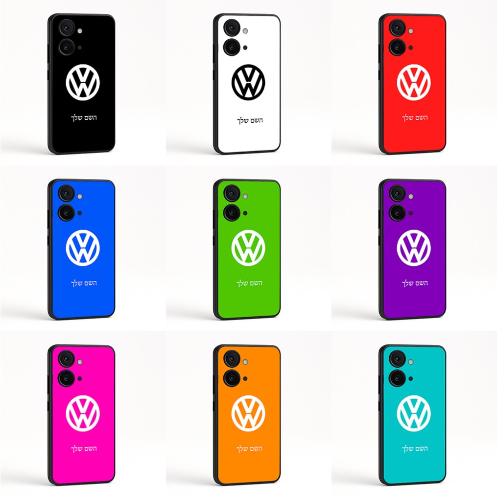 כיסוי בעיצוב אישי עם השם שלך לדגם - OnePlus Nord CE3 בעיצוב פולקסווגן