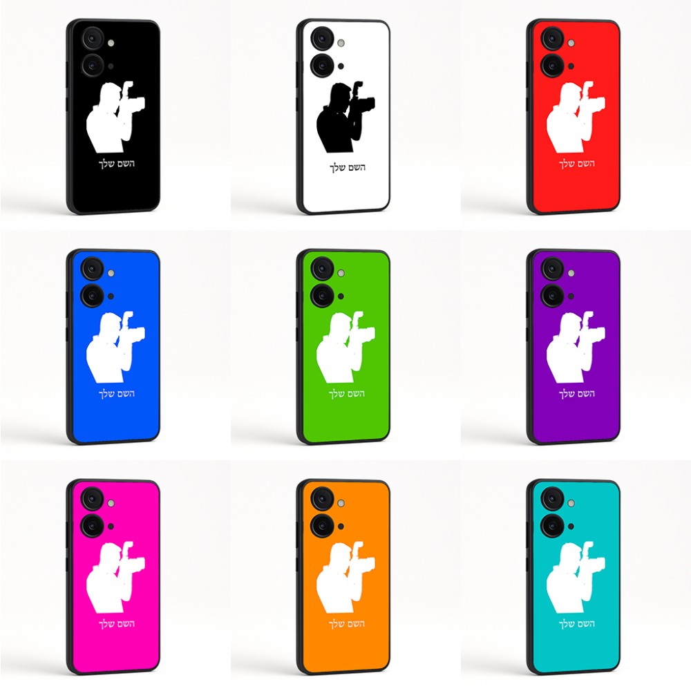 כיסוי בעיצוב אישי עם השם שלך לדגם - OnePlus Nord CE3 בעיצוב צלם - גברים