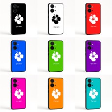 כיסוי בעיצוב אישי עם השם שלך לדגם - OnePlus Nord CE3 בעיצוב פרח היביסקוס