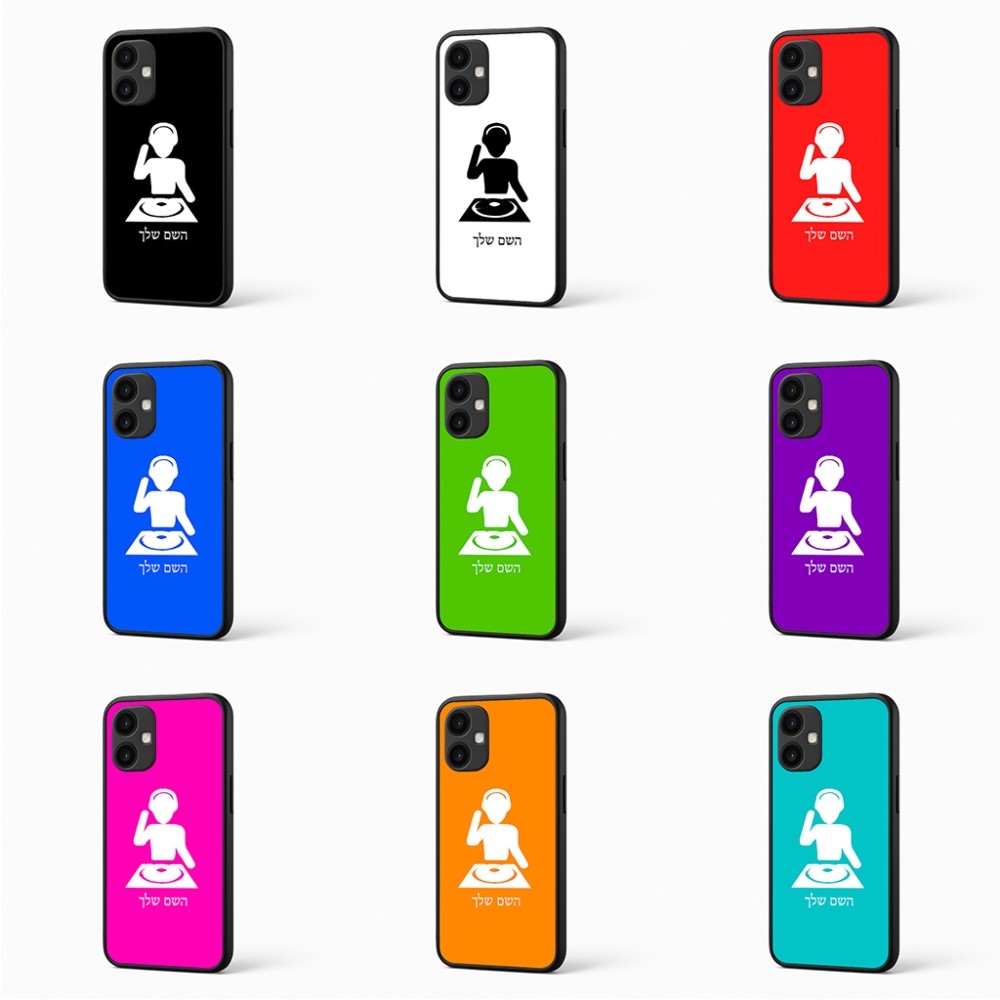 כיסוי בעיצוב אישי עם השם שלך לדגם - OnePlus Nord CE4 5G בעיצוב אזור מוזיקה של די ג'יי