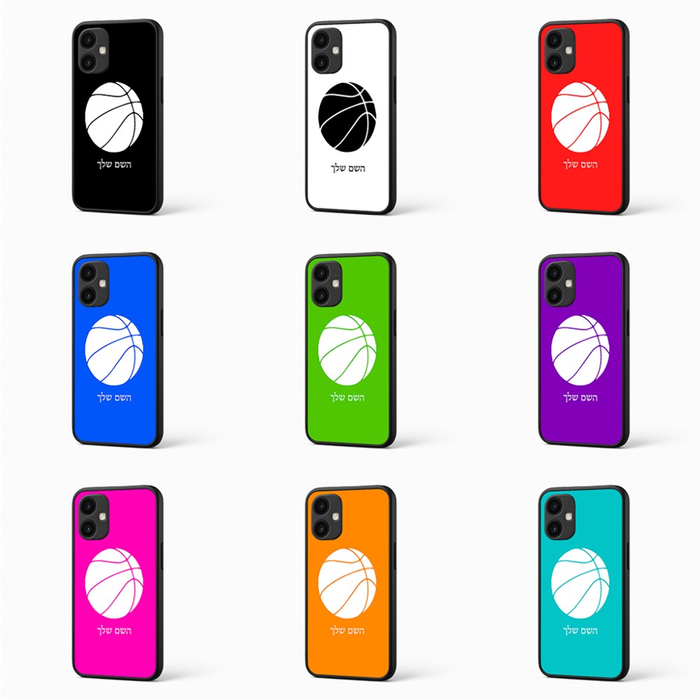 כיסוי בעיצוב אישי עם השם שלך לדגם - OnePlus Nord CE4 5G בעיצוב כדורסל