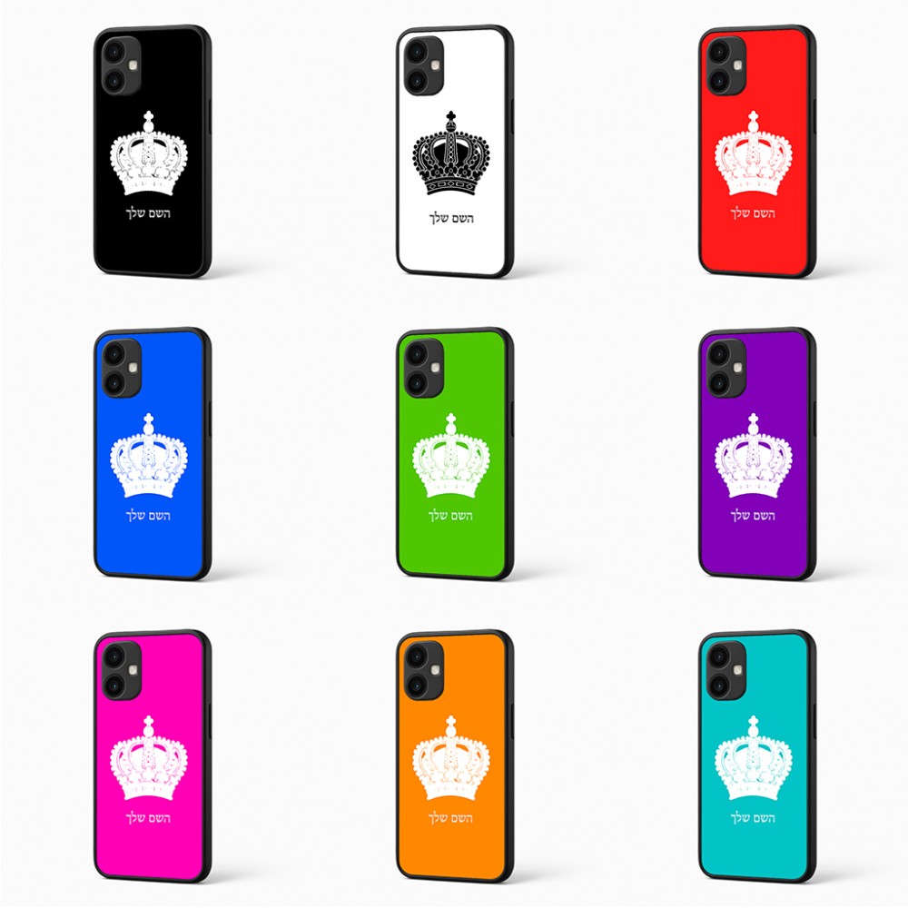 כיסוי בעיצוב אישי עם השם שלך לדגם - OnePlus Nord CE4 5G בעיצוב כתר מלכותי