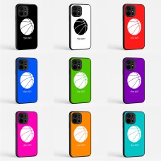 כיסוי בעיצוב אישי עם השם שלך לדגם - Realme 12 5G בעיצוב כדורסל