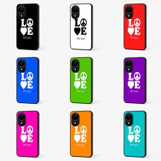 כיסוי בעיצוב אישי עם השם שלך לדגם - Realme 12+ בעיצוב אהבה