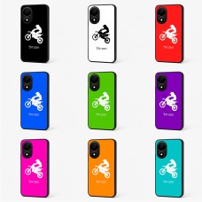 כיסוי בעיצוב אישי עם השם שלך לדגם - Realme 12+ בעיצוב מוטוקרוס