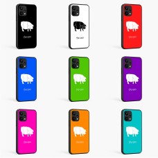 כיסוי בעיצוב אישי עם השם שלך לדגם - Realme 15T 5G בעיצוב חזיר