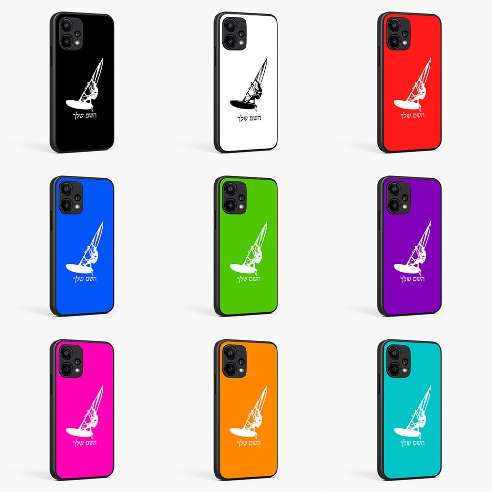 כיסוי בעיצוב אישי עם השם שלך לדגם - Realme 15T 5G בעיצוב לגלוש - גלישה - שייט