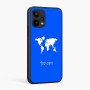 כיסוי בעיצוב אישי עם השם שלך לדגם - Realme 15T 5G בעיצוב מפת העולם