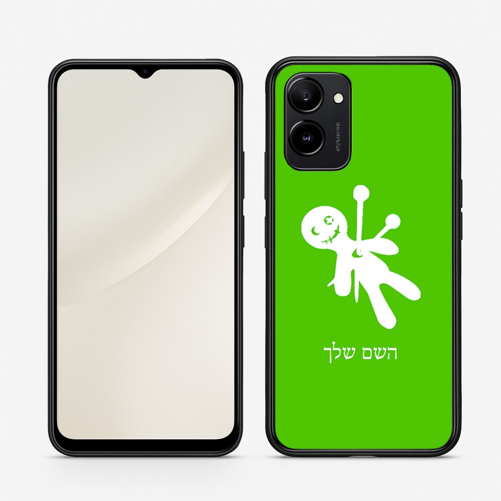 כיסוי בעיצוב אישי עם השם שלך לדגם - Realme 15T 5G בעיצוב וודו