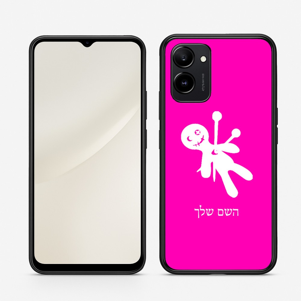 כיסוי בעיצוב אישי עם השם שלך לדגם - Realme 15T 5G בעיצוב וודו