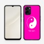 כיסוי בעיצוב אישי עם השם שלך לדגם - Realme 15T 5G בעיצוב סמל יינג יאנג