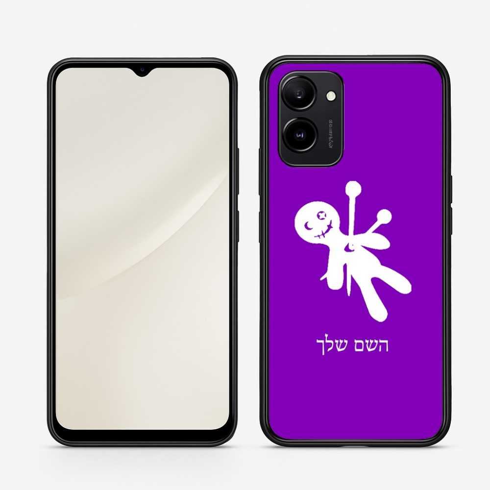 כיסוי בעיצוב אישי עם השם שלך לדגם - Realme 15T 5G בעיצוב וודו