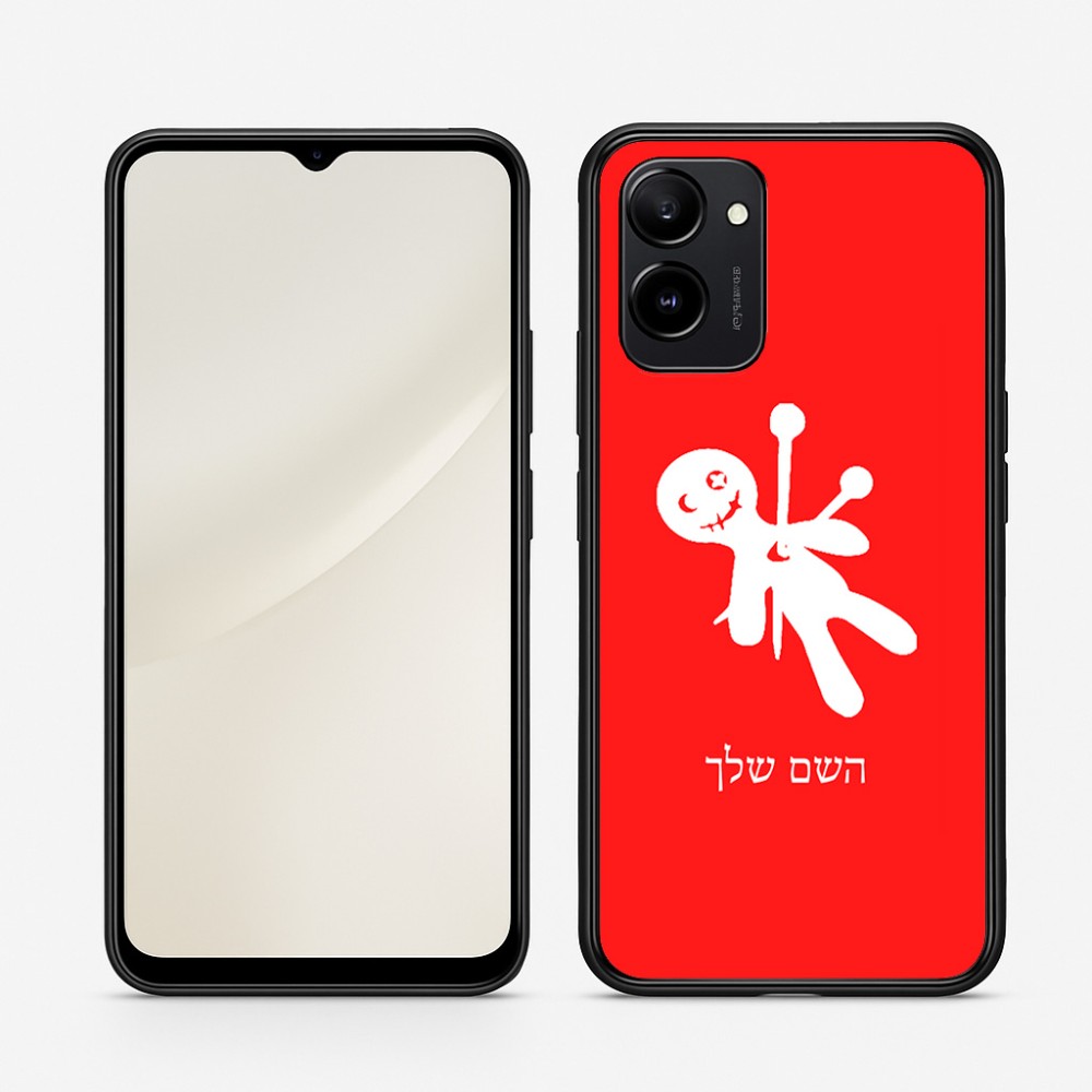 כיסוי בעיצוב אישי עם השם שלך לדגם - Realme 15T 5G בעיצוב וודו