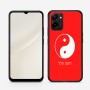 כיסוי בעיצוב אישי עם השם שלך לדגם - Realme 15T 5G בעיצוב סמל יינג יאנג
