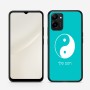 כיסוי בעיצוב אישי עם השם שלך לדגם - Realme 15T 5G בעיצוב סמל יינג יאנג