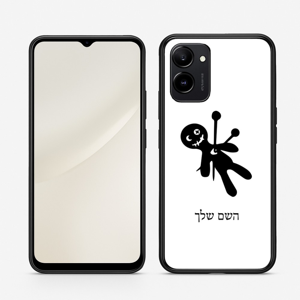 כיסוי בעיצוב אישי עם השם שלך לדגם - Realme 15T 5G בעיצוב וודו