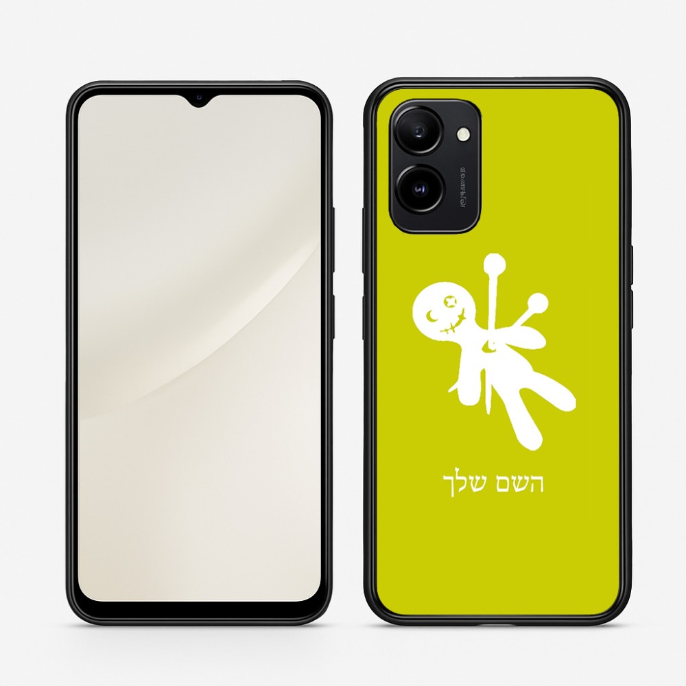 כיסוי בעיצוב אישי עם השם שלך לדגם - Realme 15T 5G בעיצוב וודו