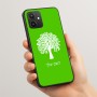 כיסוי בעיצוב אישי עם השם שלך לדגם - Realme 15T 5G בעיצוב עץ