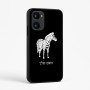 כיסוי בעיצוב אישי עם השם שלך לדגם - Realme 15x 5G בעיצוב זברה