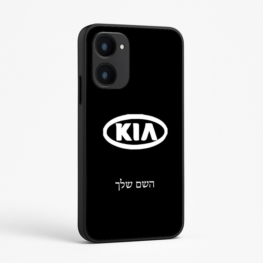 כיסוי בעיצוב אישי עם השם שלך לדגם - Realme 15x 5G בעיצוב קיה