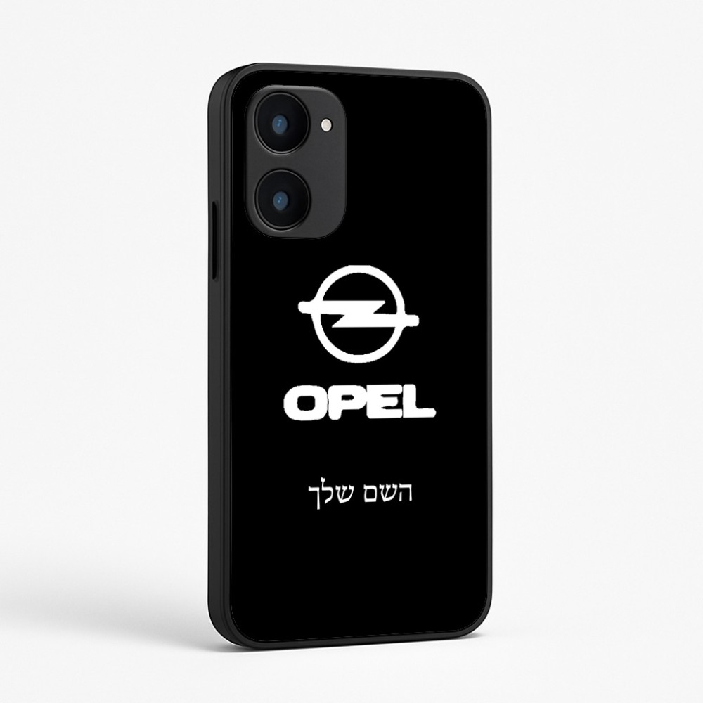 כיסוי בעיצוב אישי עם השם שלך לדגם - Realme 15x 5G בעיצוב אופל