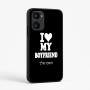כיסוי בעיצוב אישי עם השם שלך לדגם - Realme 15x 5G בעיצוב אוהבת את החבר שלי
