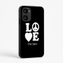 כיסוי בעיצוב אישי עם השם שלך לדגם - Realme 15x 5G בעיצוב אהבה