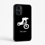 כיסוי בעיצוב אישי עם השם שלך לדגם - Realme 15x 5G בעיצוב רוכב אופניים