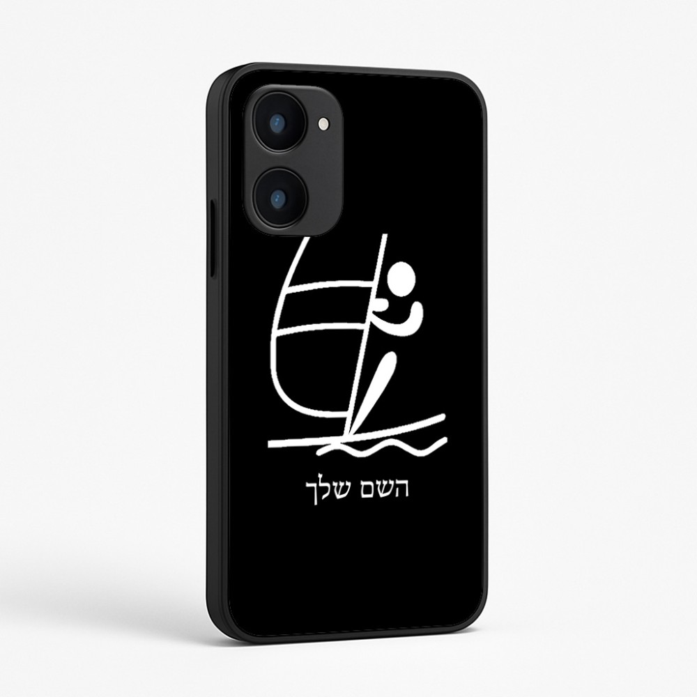 כיסוי בעיצוב אישי עם השם שלך לדגם - Realme 15x 5G בעיצוב שייט אולימפי