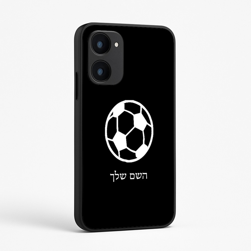 כיסוי בעיצוב אישי עם השם שלך לדגם - Realme 15x 5G בעיצוב כדורגל כדור כדורגל